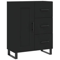 Thumbnail for Highboard Schwarz 69,5x34x180 cm Holzwerkstoff