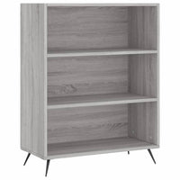 Thumbnail for Highboard Grau Sonoma 69,5x34x180 cm Holzwerkstoff