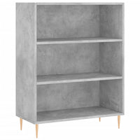 Thumbnail for Highboard Betongrau 69,5x34x180 cm Holzwerkstoff