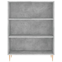 Thumbnail for Highboard Betongrau 69,5x34x180 cm Holzwerkstoff