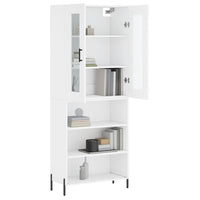 Thumbnail for Highboard Weiß 69,5x34x180 cm Holzwerkstoff