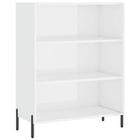 Thumbnail for Highboard Hochglanz-Weiß 69,5x34x180 cm Holzwerkstoff