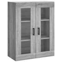 Thumbnail for Highboard Grau Sonoma 69,5x34x180 cm Holzwerkstoff
