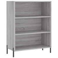 Thumbnail for Highboard Grau Sonoma 69,5x34x180 cm Holzwerkstoff