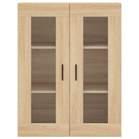 Thumbnail for Highboard Sonoma-Eiche 69,5x34x180 cm Holzwerkstoff