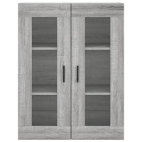Thumbnail for Highboard Grau Sonoma 69,5x34x180 cm Holzwerkstoff