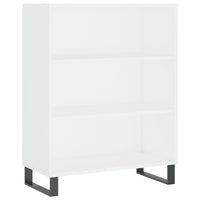 Thumbnail for Highboard Weiß 69,5x34x180 cm Holzwerkstoff