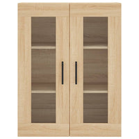 Thumbnail for Highboard Sonoma-Eiche 69,5x34x180 cm Holzwerkstoff
