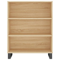 Thumbnail for Highboard Sonoma-Eiche 69,5x34x180 cm Holzwerkstoff