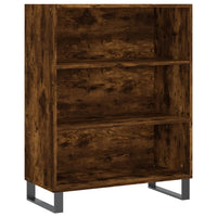 Thumbnail for Highboard Räuchereiche 69,5x34x180 cm Holzwerkstoff