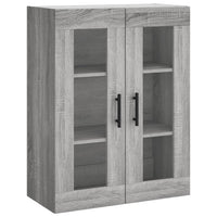 Thumbnail for Highboard Grau Sonoma 69,5x34x180 cm Holzwerkstoff