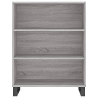 Thumbnail for Highboard Grau Sonoma 69,5x34x180 cm Holzwerkstoff