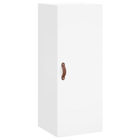Thumbnail for Highboard Weiß 34,5x34x180 cm Holzwerkstoff