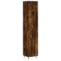 Thumbnail for Highboard Räuchereiche 34,5x34x180 cm Holzwerkstoff