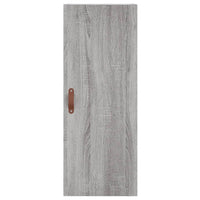 Thumbnail for Highboard Grau Sonoma 34,5x34x180 cm Holzwerkstoff