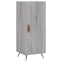 Thumbnail for Highboard Grau Sonoma 34,5x34x180 cm Holzwerkstoff