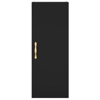 Thumbnail for Highboard Schwarz 34,5x34x180 cm Holzwerkstoff