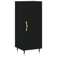 Thumbnail for Highboard Schwarz 34,5x34x180 cm Holzwerkstoff