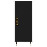 Thumbnail for Highboard Schwarz 34,5x34x180 cm Holzwerkstoff