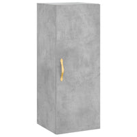 Thumbnail for Highboard Betongrau 34,5x34x180 cm Holzwerkstoff