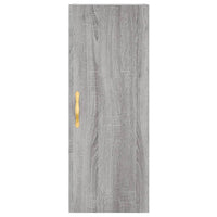 Thumbnail for Highboard Grau Sonoma 34,5x34x180 cm Holzwerkstoff