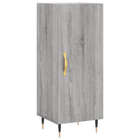 Thumbnail for Highboard Grau Sonoma 34,5x34x180 cm Holzwerkstoff