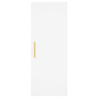 Thumbnail for Highboard Weiß 34,5x34x180 cm Holzwerkstoff