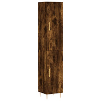 Thumbnail for Highboard Räuchereiche 34,5x34x180 cm Holzwerkstoff