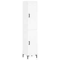 Thumbnail for Highboard Weiß 34,5x34x180 cm Holzwerkstoff