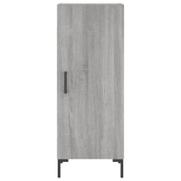 Thumbnail for Highboard Grau Sonoma 34,5x34x180 cm Holzwerkstoff