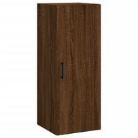 Thumbnail for Highboard Braun Eichen-Optik 34,5x34x180 cm Holzwerkstoff