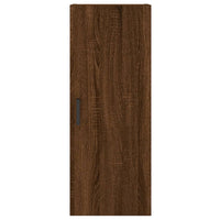 Thumbnail for Highboard Braun Eichen-Optik 34,5x34x180 cm Holzwerkstoff