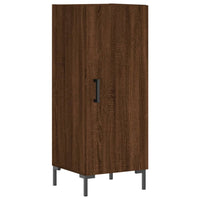 Thumbnail for Highboard Braun Eichen-Optik 34,5x34x180 cm Holzwerkstoff