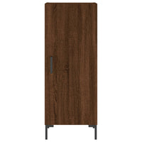 Thumbnail for Highboard Braun Eichen-Optik 34,5x34x180 cm Holzwerkstoff
