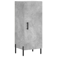 Thumbnail for Highboard Betongrau 34,5x34x180 cm Holzwerkstoff