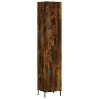 Thumbnail for Highboard Räuchereiche 34,5x34x180 cm Holzwerkstoff