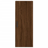 Thumbnail for Highboard Braun Eichen-Optik 34,5x34x180 cm Holzwerkstoff