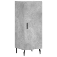 Thumbnail for Highboard Betongrau 34,5x34x180 cm Holzwerkstoff