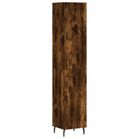Thumbnail for Highboard Räuchereiche 34,5x34x180 cm Holzwerkstoff