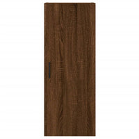 Thumbnail for Highboard Braun Eichen-Optik 34,5x34x180 cm Holzwerkstoff