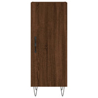 Thumbnail for Highboard Braun Eichen-Optik 34,5x34x180 cm Holzwerkstoff