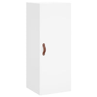 Thumbnail for Highboard Weiß 34,5x34x180 cm Holzwerkstoff