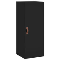 Thumbnail for Highboard Schwarz 34,5x34x180 cm Holzwerkstoff