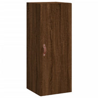 Thumbnail for Highboard Braun Eichen-Optik 34,5x34x180 cm Holzwerkstoff