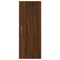 Thumbnail for Highboard Braun Eichen-Optik 34,5x34x180 cm Holzwerkstoff