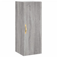 Thumbnail for Highboard Grau Sonoma 34,5x34x180 cm Holzwerkstoff