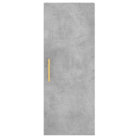 Thumbnail for Highboard Betongrau 34,5x34x180 cm Holzwerkstoff