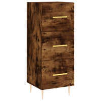 Thumbnail for Highboard Räuchereiche 34,5x34x180 cm Holzwerkstoff