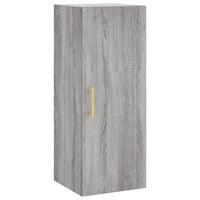 Thumbnail for Highboard Grau Sonoma 34,5x34x180 cm Holzwerkstoff