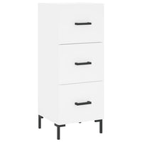 Thumbnail for Highboard Weiß 34,5x34x180 cm Holzwerkstoff
